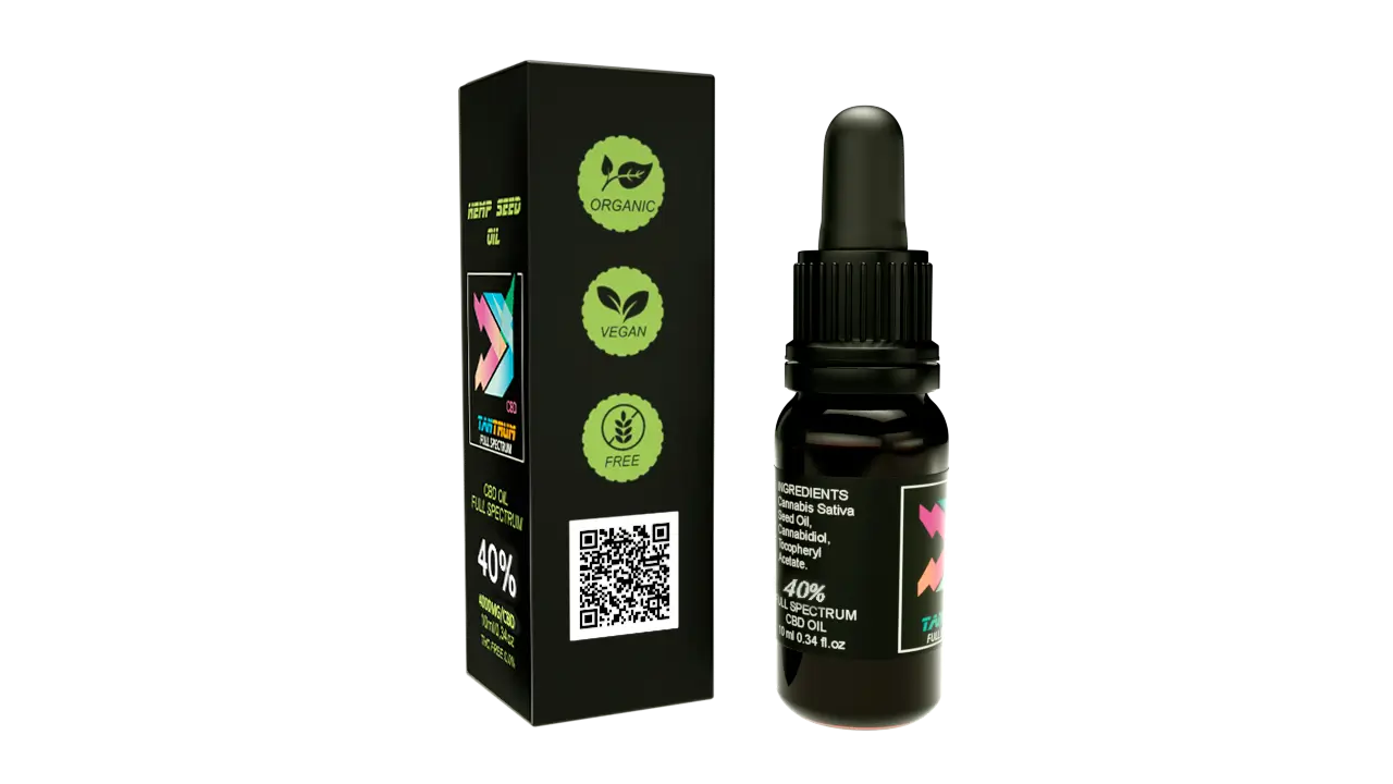 Tantrum Vollspektrum CBD Öl 40% Mct, 10 ml