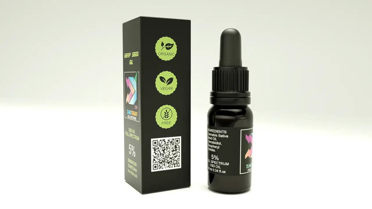 Tantrum Vollspektrum CBD Öl 5% Hso, 10 ml