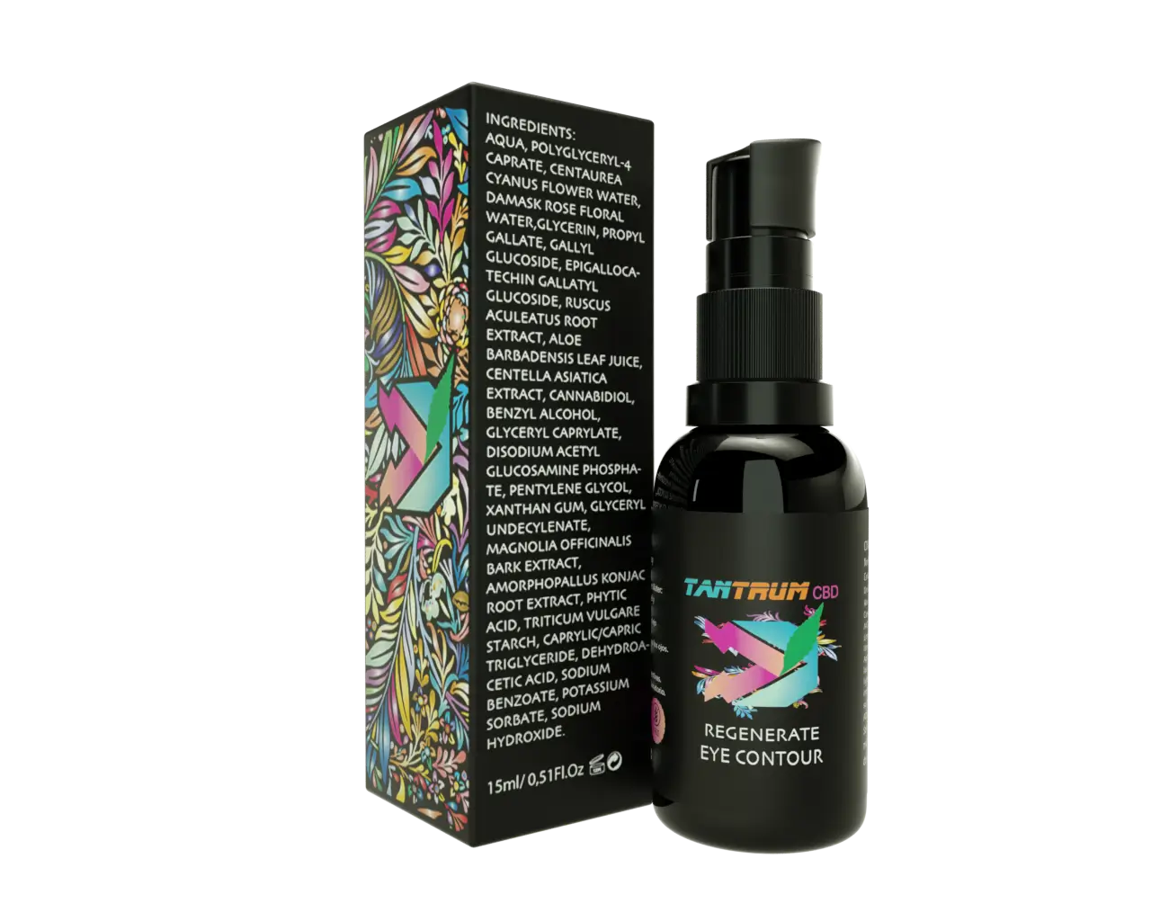 Tantrum Augenkontur Regenerat mit CBD , 15 ml