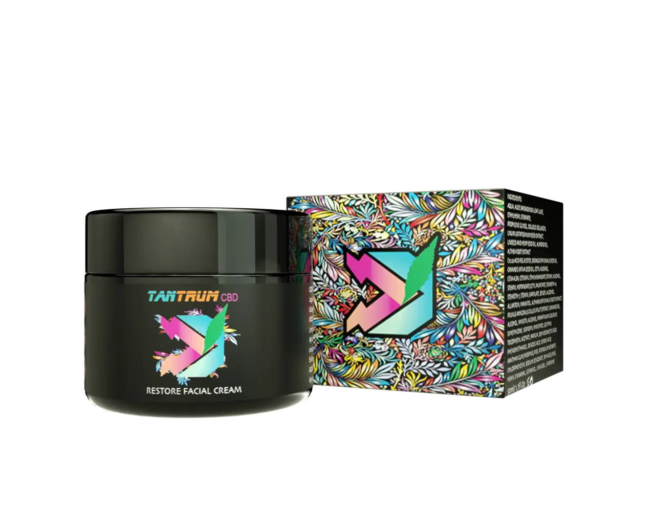 Tantrum Gesichtscreme Restore mit CBD , 50 ml