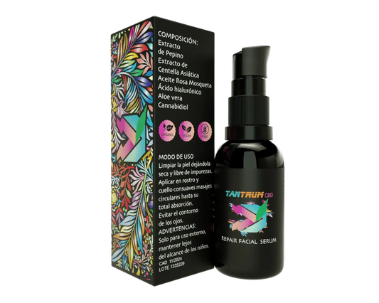 Tantrum Facial Repair Serum mit CBD , 30 ml
