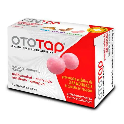 Ototap Wax Ear Plugs 6 units