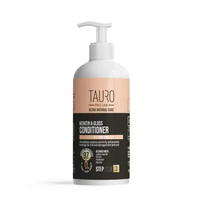 Tauro Haarspülung mit Keratin & Glanz, 1000 ml