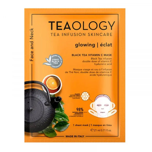 Teaology Teaology Schwarzer Tee Vitamin C Maske, 21 ml