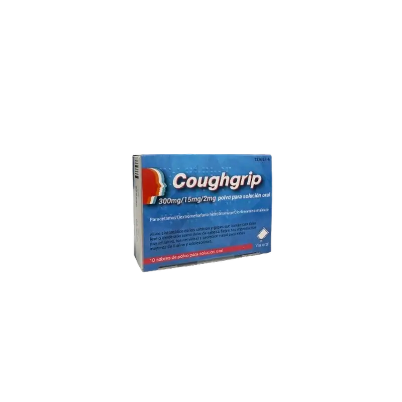 Tecnimede Coughgrip Oral Solution, 10 powder sachets