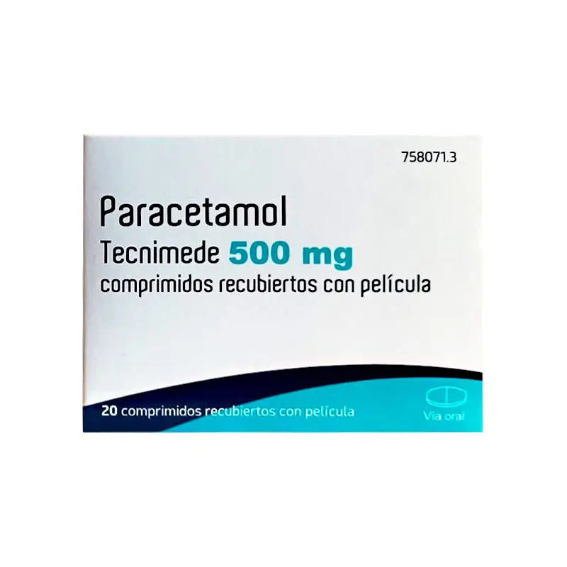 Tecnimede Paracetamol 500 mg, 20 Tabletten