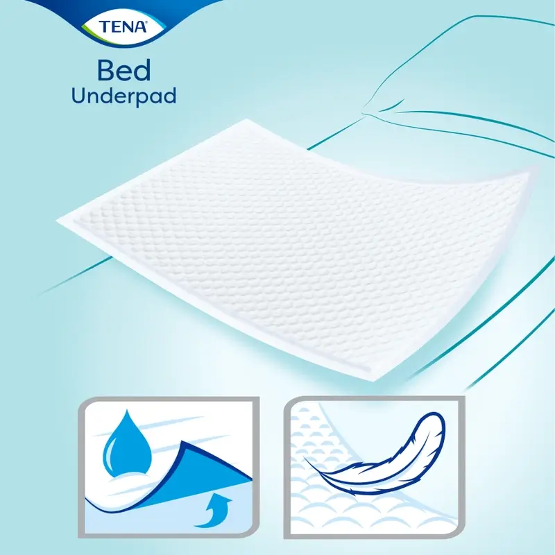 Tena Bed Protector Bett Super 60 X 90, 35 Einheiten
