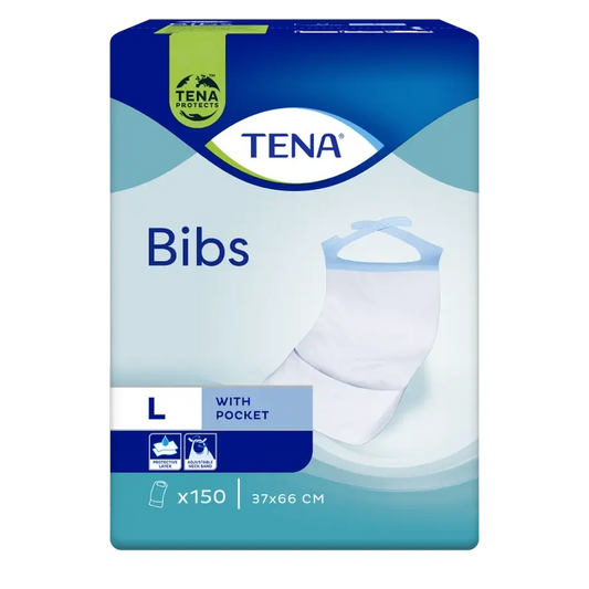 Tena Lätzchen Größe L, 150 Stück