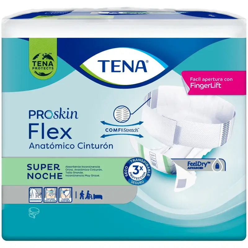 Tena Flex Proskin Super Medium Super Night , 80 Stück
