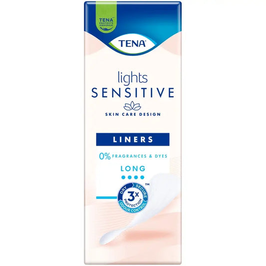 Tena Lights Sensitive Long Liner, 20 Stück.
