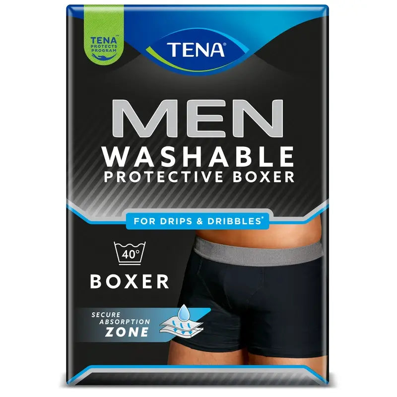 Tena Men Waschbare Boxer Schwarz S , 1 Stk.