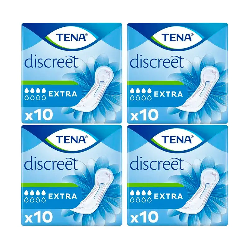 Tena Pack Discreet Extra Id, 4 x 10 Einheiten