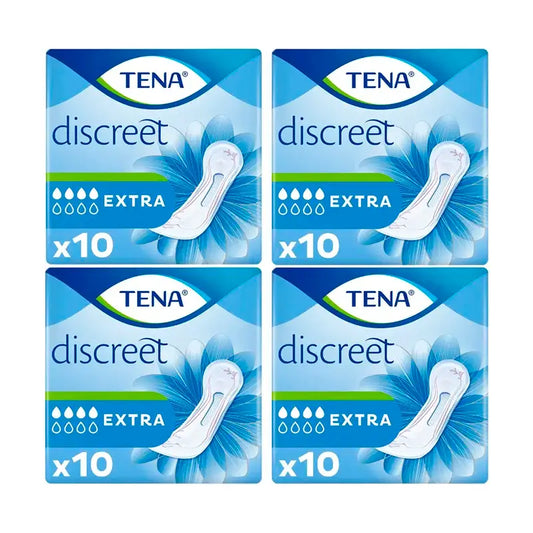 Tena Pack Discreet Extra Id, 4 x 10 Einheiten