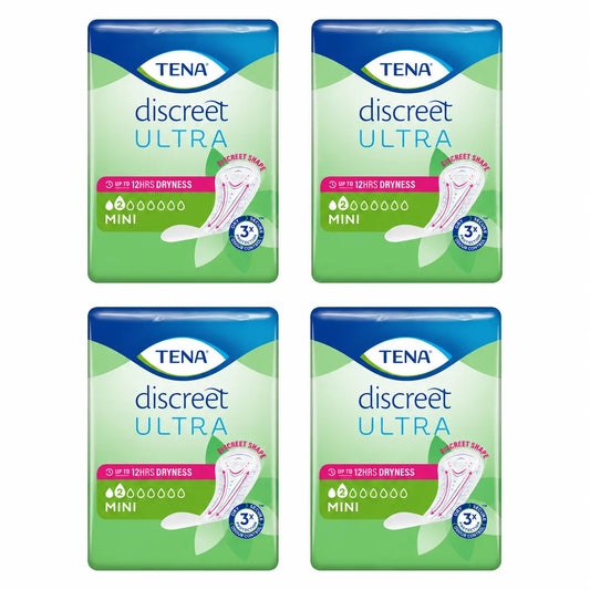 TENA Discreet Mini Pack, 4 x 20 Stück.