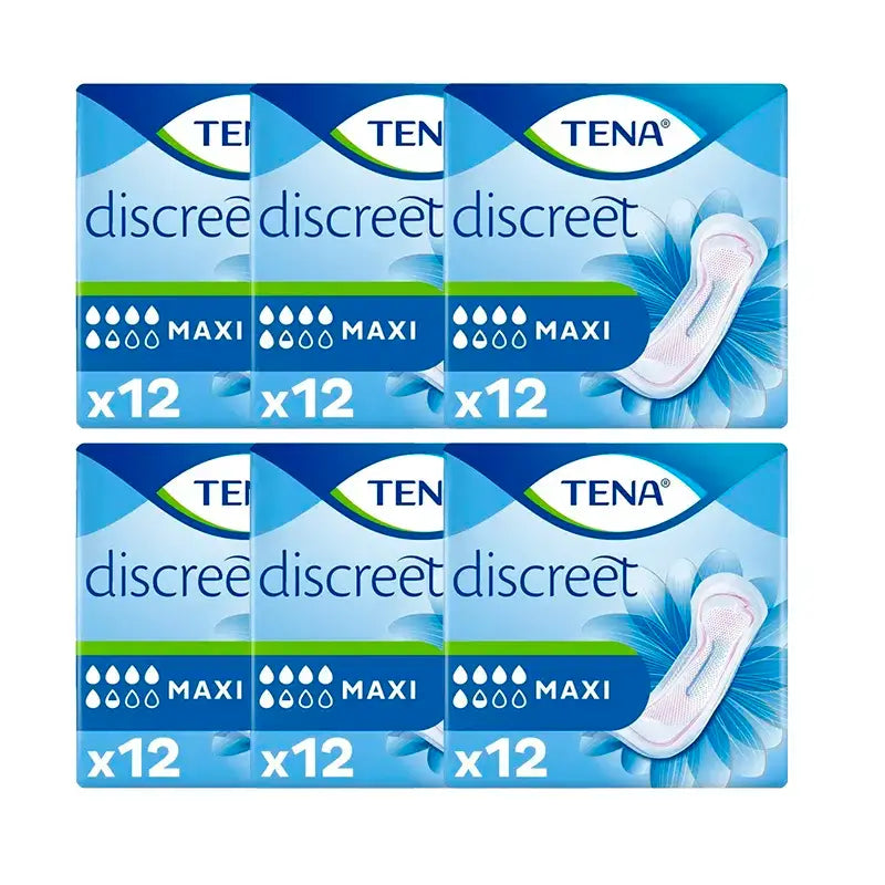 Tena Lady Pack Maxi-Binden, 6 x 12 Einheiten