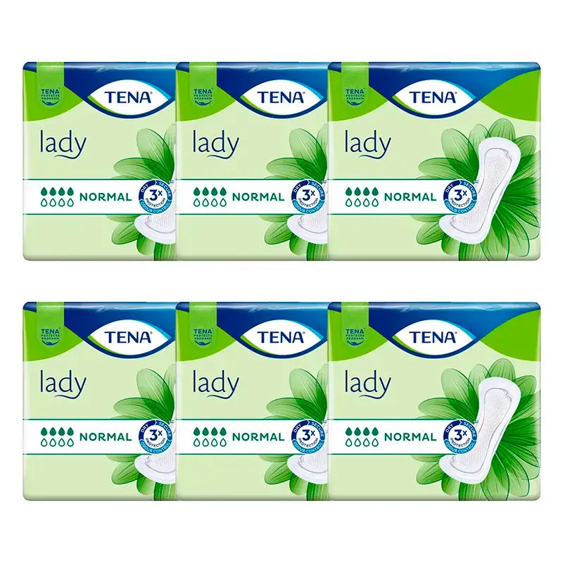 TENA Lady Normal Pack, 6 x 24 Einheiten
