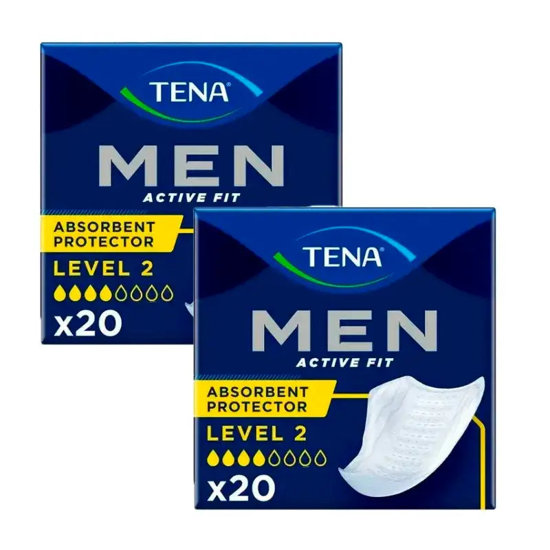 Tena Pack Männer Stufe 2, 2 x 20 Einheiten