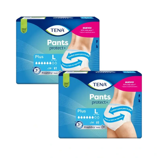 Tena Pack Pants Plus Größe L, 2 X 14 Stück.