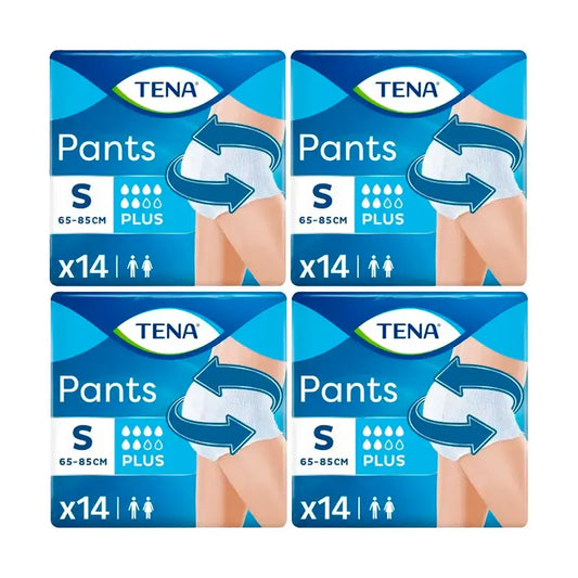 Tena Pack Pants Plus Size S, 4 X 14 Stück.