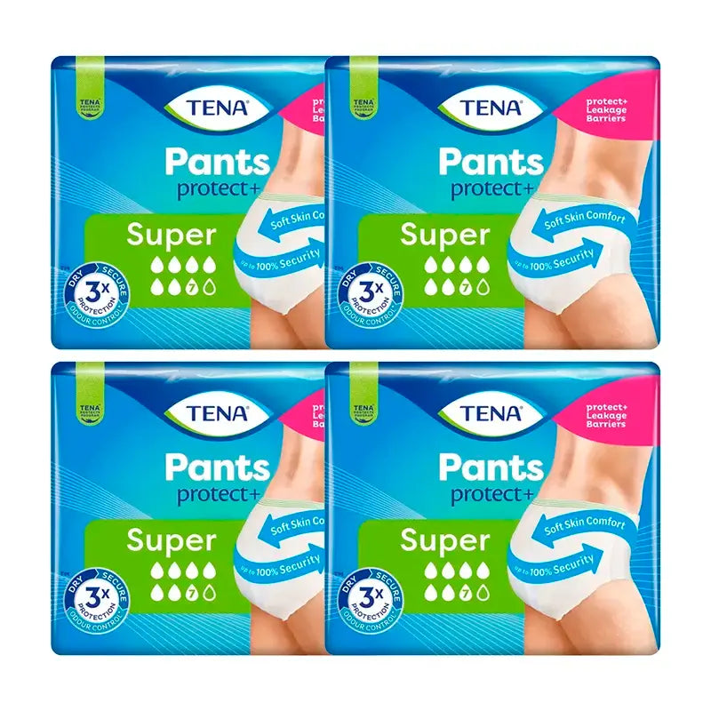 TENA Pack Pants Super Size M, 4 x 12 Stück.