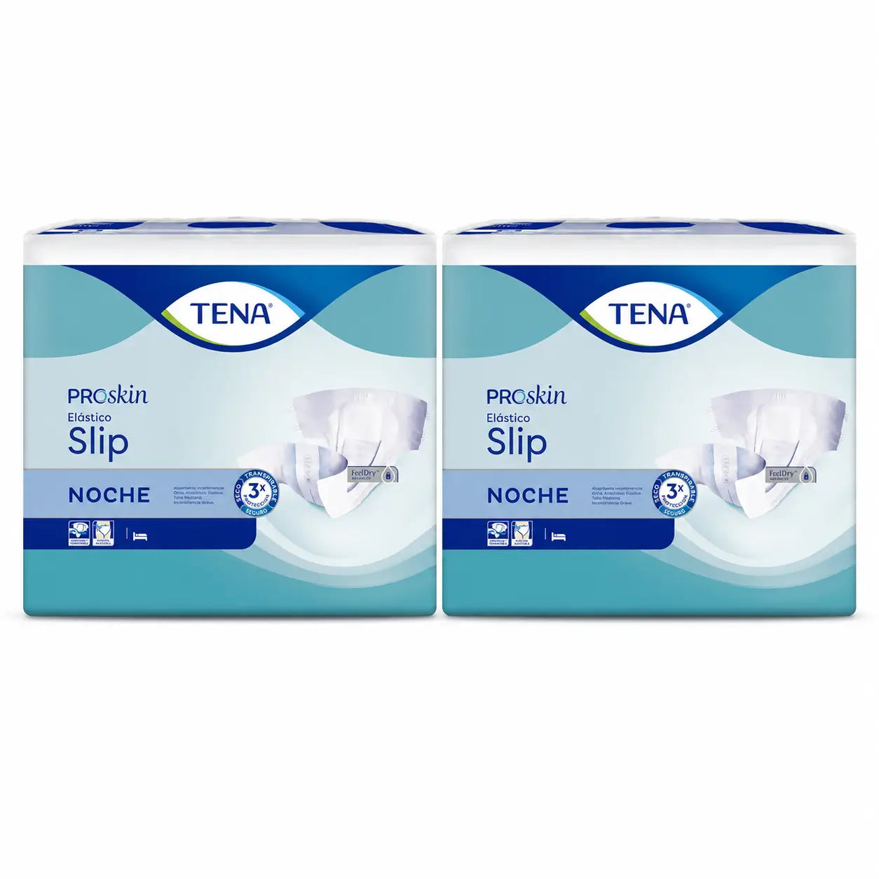 Tena Proskin Windelslip Large Elastic Night Windel , 80 Stück , Packung 2