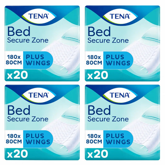 Tena Bed Protector Bed Plus 80 X 180, 20 Stück, Packung 4