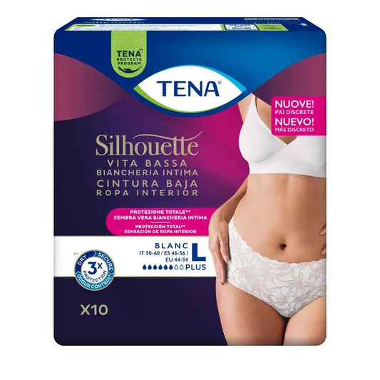 Tena Protective Under Discreet Größe L, 10 Stück.
