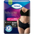 Tena Silhouette Schwarz Hohe Taille Medium , 9 Stück.