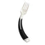 abgewinkelte Gabel, links