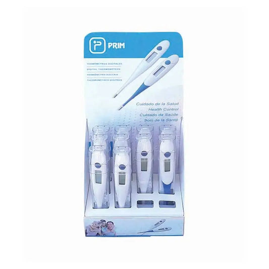 Rigid Digital Thermometer Prim 12 units