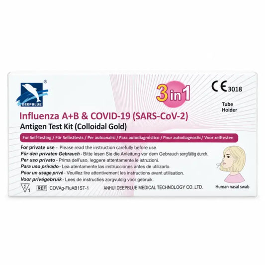SARS-CoV-2 und Influenza A/B Duo-Antigen-Test, 1 Einheit