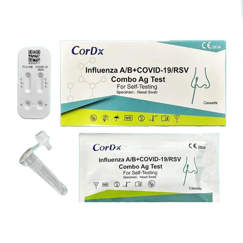 Kombinierter Antigen-Schnelltest COVID-19, Influenza A und B und RSV