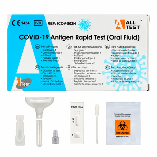 Covid-19 Speichel-Antigen-Schnelltest - 1 Einheit - Alle Tests