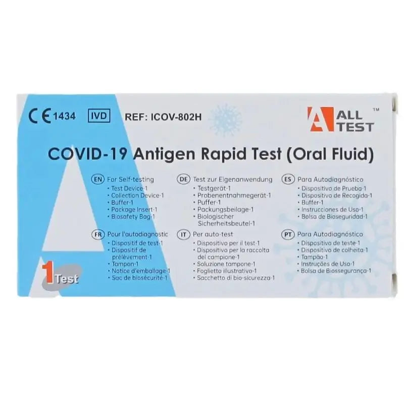 Covid-19 Speichel-Antigen-Schnelltest - 10 Einheiten - Alle Tests