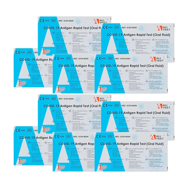 Covid-19 Speichel-Antigen-Schnelltest - 10 Einheiten - Alle Tests
