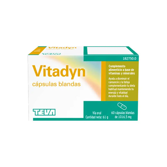 Teva Vitadyn 60 Softgels