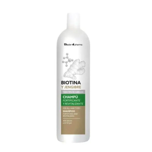 Th Pharma Biotin & Ingwer Stärkendes & revitalisierendes Shampoo, 1 Liter