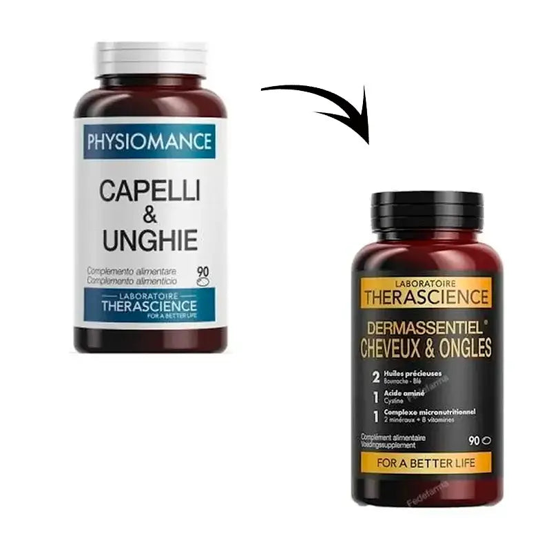 Therascience Physiomance Haare & Nägel 90 Kapseln