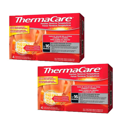 Thermacare Lendenwirbel, Packung 2 x 4 Stück