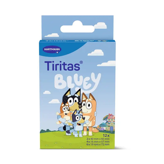 Bluey Adhesive Klebepflaster, 12 Stück