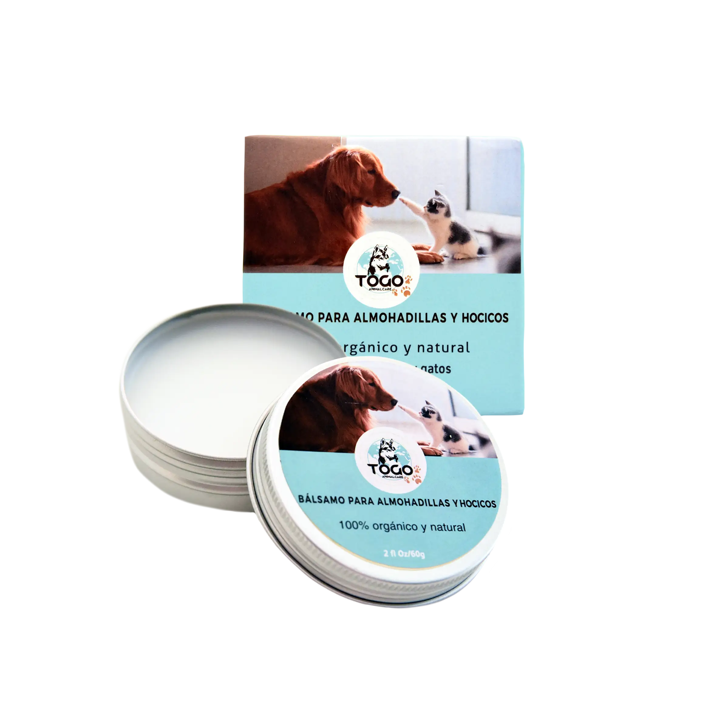 Togo Heilbalsam für Hunde und Katzen Nase und Pfoten, 60Ml