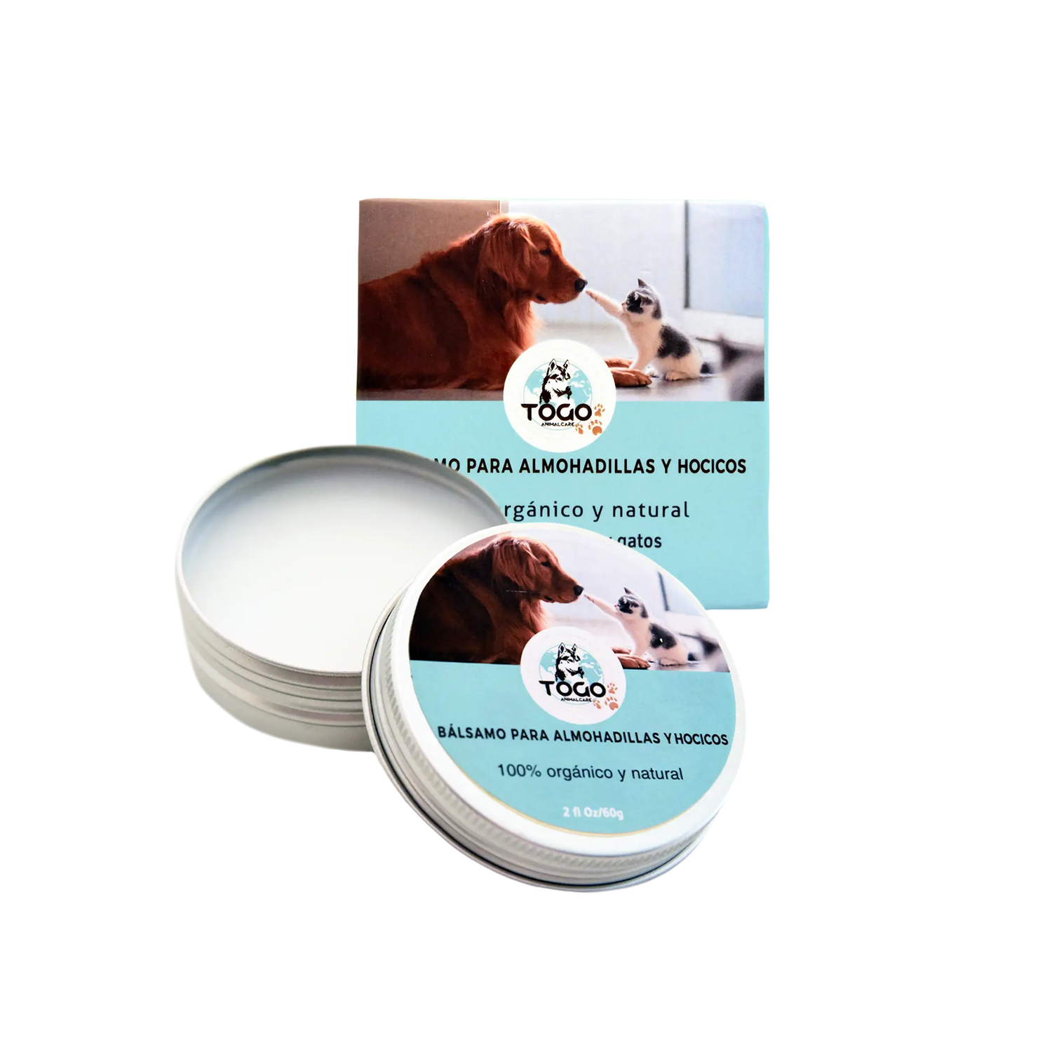 Togo Heilbalsam für Hunde und Katzen Nase und Pfoten, 60Ml