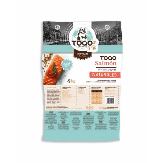 Togo Naturbelassenes, hypoallergenes Lachsfutter, 4 kg