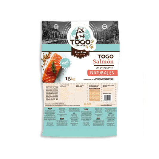 Togo-Lachs Trockenfutter, 15 kg