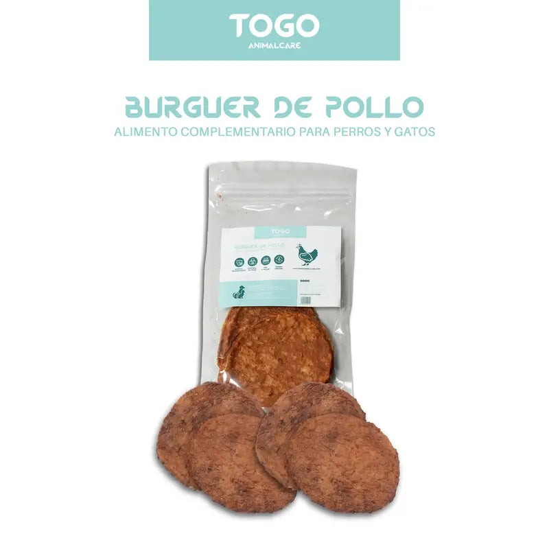 Togo Snack Natural Burger Huhn, 1 St.