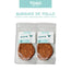 Togo Snack Natural Burger Hähnchen, 2er-Pack.