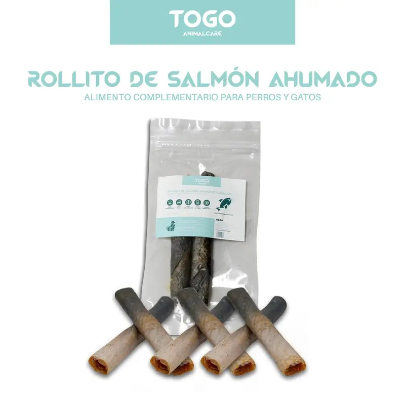 Togo Snack Naturlachs-Rollen, 1 Stk.