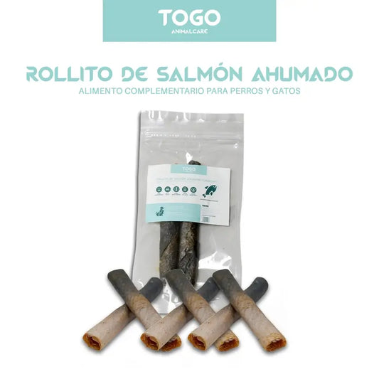 Togo Snack Naturlachs-Rollen, 1 Stk.