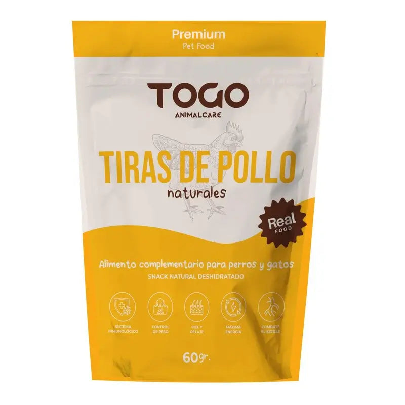 Togo Snack Natürliche Hühnerstreifen, 1 Stk.
