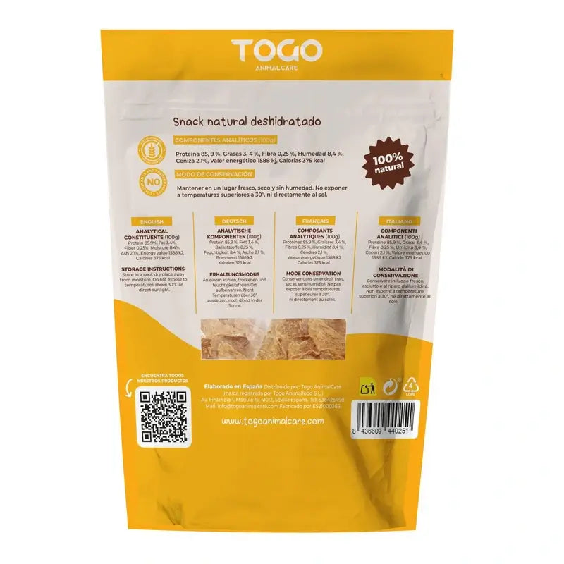 Togo Snack Natürliche Hühnerstreifen, 1 Stk.